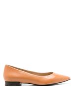 Sarah Chofakian ballerines Francesca en cuir - Marron - thumbnail