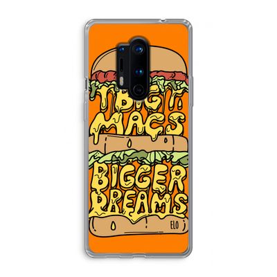 Big Macs Bigger Dreams: OnePlus 8 Pro Transparant Hoesje