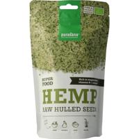 Purasana Gepeld hennepzaad hulled hemp seeds bio
