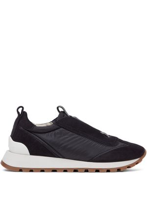 Brunello Cucinelli baskets à ornements métalliques - Noir