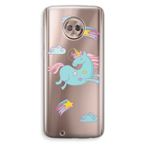 Vliegende eenhoorn: Motorola Moto G6 Transparant Hoesje
