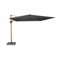 Platinum Challenger zweefparasol T1 premium 4x3 teak faded black