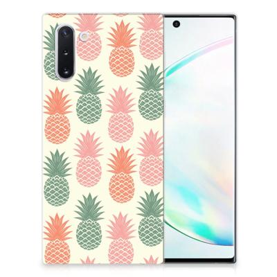 Samsung Galaxy Note 10 | Siliconen Case | Ananas
