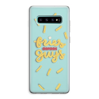 Always fries: Samsung Galaxy S10 Plus Transparant Hoesje