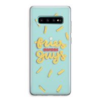 Always fries: Samsung Galaxy S10 Plus Transparant Hoesje