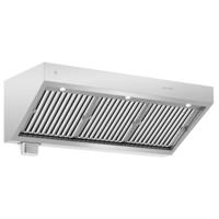 Afzuigkap met motor, bediening, filter en verlichting - 160 cm - 1500 m³/h - Royal Catering