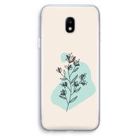 Violets are blue: Samsung Galaxy J3 (2017) Transparant Hoesje