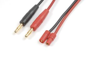 Laadkabel 3.5mm goudstekker, silicone kabel 16awg