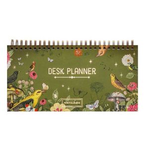 Pimpelmees Desk Planner - Sage Datumloos