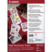 Canon High Resolution Paper HR-101N 1033A002 Fotopapier DIN A4 106 g/m² 50 vellen Mat Canon High Resolution Paper HR-101N 1033A002 Fotopapier DIN A4 106 g/m² 50 vellen Mat