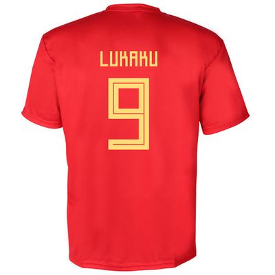 Belgie Voetbalshirt Lukaku Thuis 2018-2020 - Kind en Volwassenen