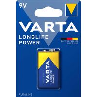 Varta Alkaline-Batterij 9V | 6LR61 | Blauw / Geel | 10 stuks - VARTA-4922/1 VARTA-4922/1 - thumbnail