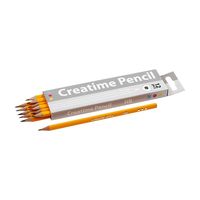 Creativ Company Potloden hb hardheid - dikte 7 mm, 12st.