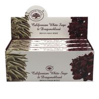 Green Tree Wierook - Witte Salie & Dragonsblood - (12 pakjes)