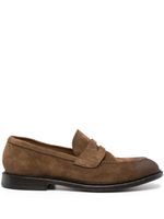 Cenere GB mocassins en daim - Marron