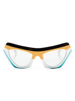 Marni Eyewear lunettes de soleil Devil's Pool - Vert