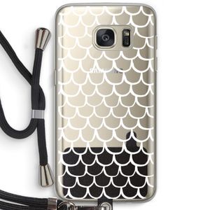 Dakpannetjes: Samsung Galaxy S7 Transparant Hoesje met koord