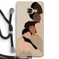 Sweet creatures: Samsung Galaxy A3 (2016) Transparant Hoesje met koord