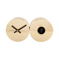 Wandklok Duo Koekoek Goud
