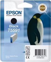 Epson Penguin inktpatroon Black T5591 - thumbnail