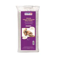 Glorex Hobby vulmateriaal - polyester - 300 gram voor knuffels/kussens - wit - donzig