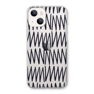 Marrakech Zigzag: iPhone 13 Transparant Hoesje