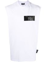 Plein Sport t-shirt à patch logo - Blanc