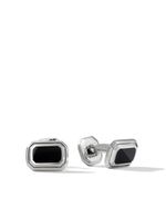 David Yurman boutons de manchette Deco en argent sterling (17 mm) - thumbnail