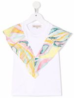 PUCCI Junior t-shirt à volants - Blanc