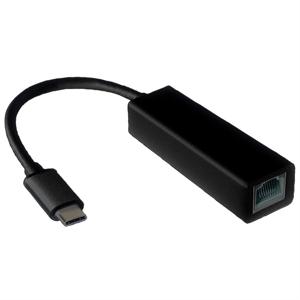 Value Netwerk Adapter [1x USB-C stekker - 1x RJ45-bus]