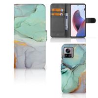 Hoesje voor Motorola Edge 30 Ultra Watercolor Mix | Portemonnee hoesje