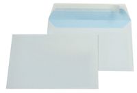 Gallery enveloppen ft 114 x 162 mm, stripsluiting, binnenzijde blauw, doos van 500 stuks