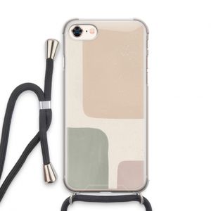Geo #7: iPhone 8 Transparant Hoesje met koord