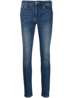 Armani Exchange jean à coupe skinny - Bleu