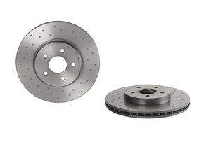 BREMBO XTRA LINE BREMBO, Remschijftype: Geperforeerd / Geventileerd, u.a. für Ford, Jaguar