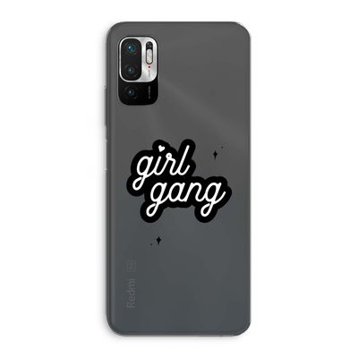 Girl Gang: Xiaomi Redmi Note 10 5G Transparant Hoesje