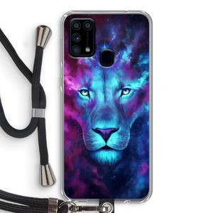 Firstborn: Samsung Galaxy M31 Transparant Hoesje met koord