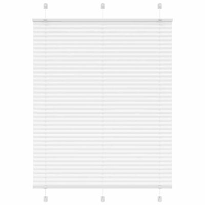 Pliss rolgordijn 110x100cm stofbreedte 109,4cm polyester wit