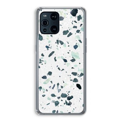 Terrazzo N°2: Oppo Find X3 Transparant Hoesje