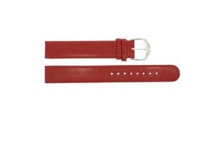 Horlogeband Mondaine BM20044 / FE3116.30Q.XL Leder Rood 16mm
