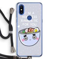 I'm A Hopeless Ramen-Tic For You: Xiaomi Mi Mix 3 Transparant Hoesje met koord