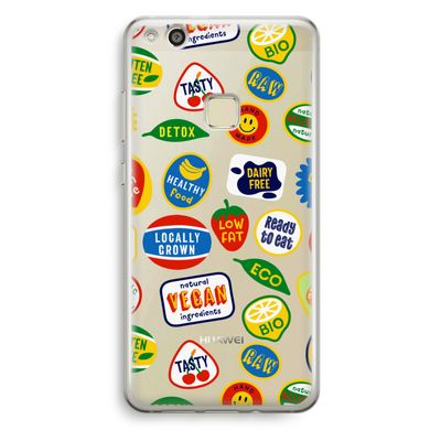 Fruitsticker: Huawei Ascend P10 Lite Transparant Hoesje