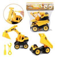 Toi Toys kiepwagen en graafmachine set/2 Toi Toys kiepwagen en graafmachine set/2