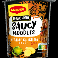 Maggi Magic Asia Saucy Noodles Sesame Chicken Taste 75 g bij Jumbo