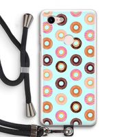 Donuts: Pixel 3 Transparant Hoesje met koord