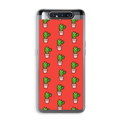 Mini cactus: Samsung Galaxy A80 Transparant Hoesje
