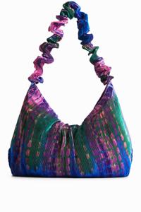 Geplooide tas met tie-dye - RED - U