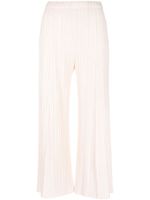 Pleats Please Issey Miyake pantalon plissé Mellow à coupe courte - Rose