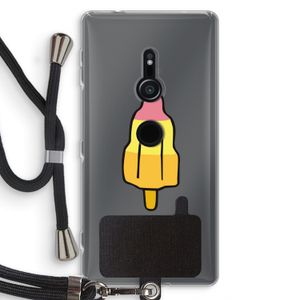 Raketijsje: Sony Xperia XZ2 Transparant Hoesje met koord