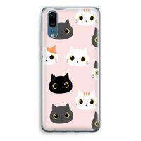 Katten: Huawei P20 Transparant Hoesje